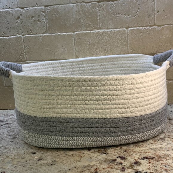 Other - Rope Cotton Basket - NWOT